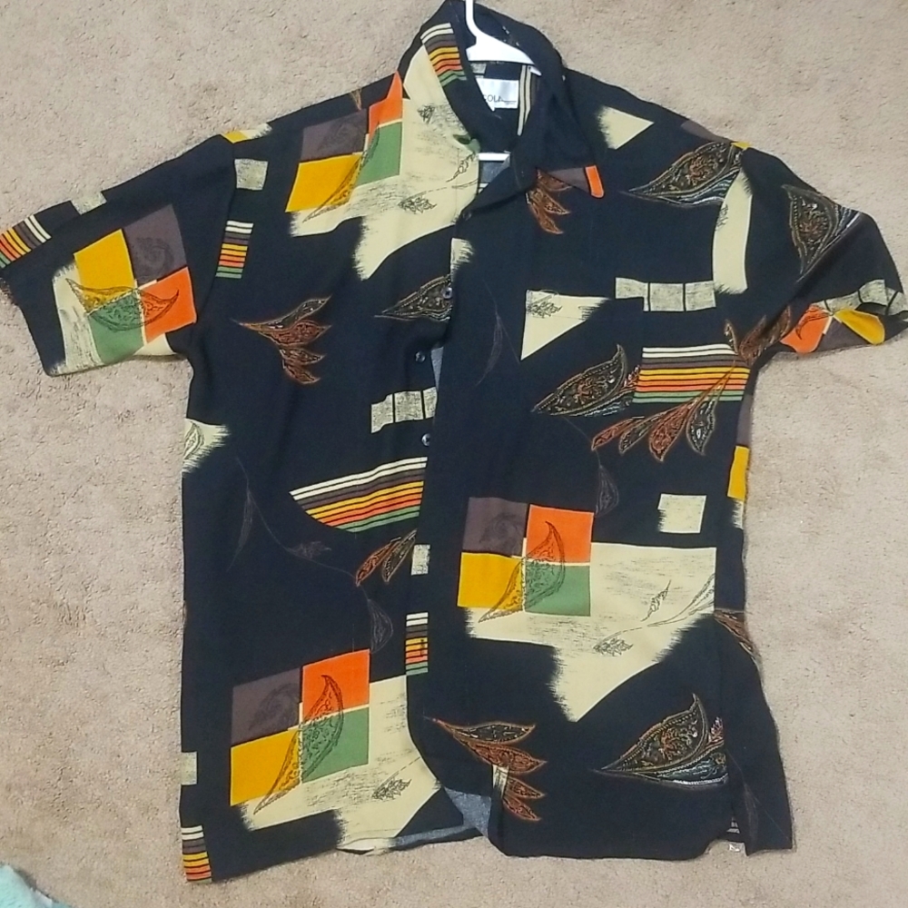 Oversized Button-Up T-shirt